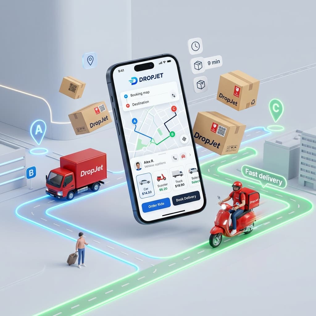 DropJet Mobile App